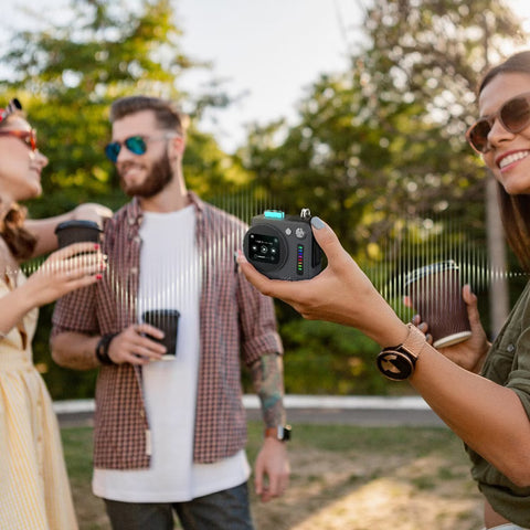 Porodo, Vibego Mini RGB Speaker with Bluetooth Version 5.4