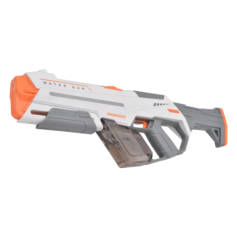 Porodo Captain Splash Electric Suction Power Water Gun-White
