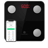 Noerden BIMI Black Smart Body Scale – Bluetooth Weight, BMI & BMR Tracker