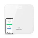 Noerden BIMI White Smart Body Scale – Bluetooth Weight, BMI & BMR Tracker