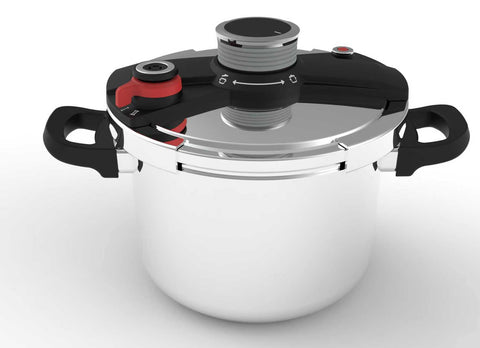 قدر ضغط دايو سعة 8 لتر - أداء ممتاز من الاستانلس ستيل لطهي أسرع وأكثر صحة