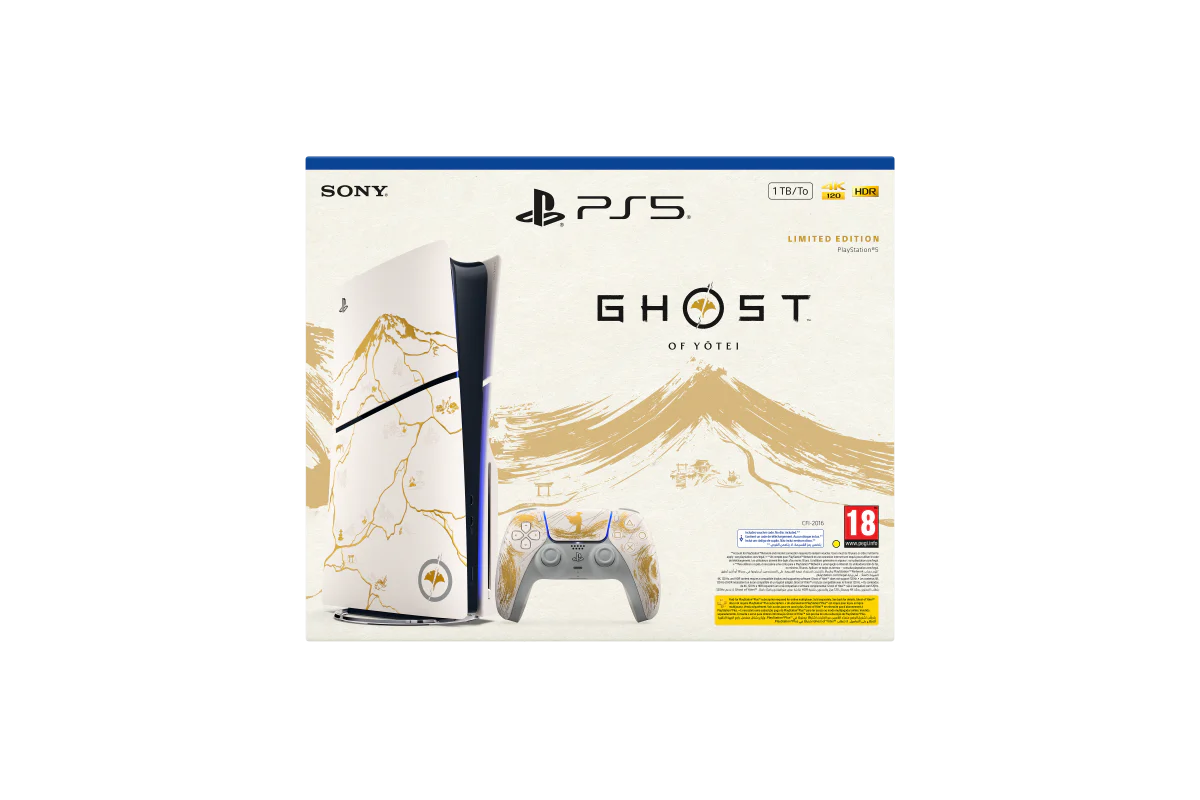 Sony PlayStation 5 Slim Console Disk Ghost Of Yotei Limited Edition Bundle