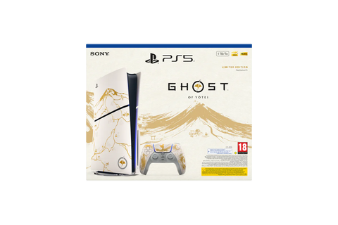 Sony PlayStation 5 Slim Console Disk Ghost Of Yotei Limited Edition Bundle