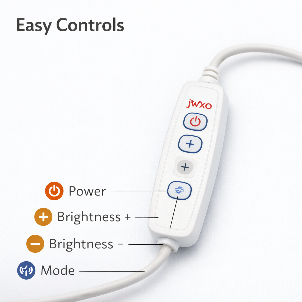 1200-Lumen Inflatable USB LED Camping Tent Light with Magnetic Mount – 75 cm