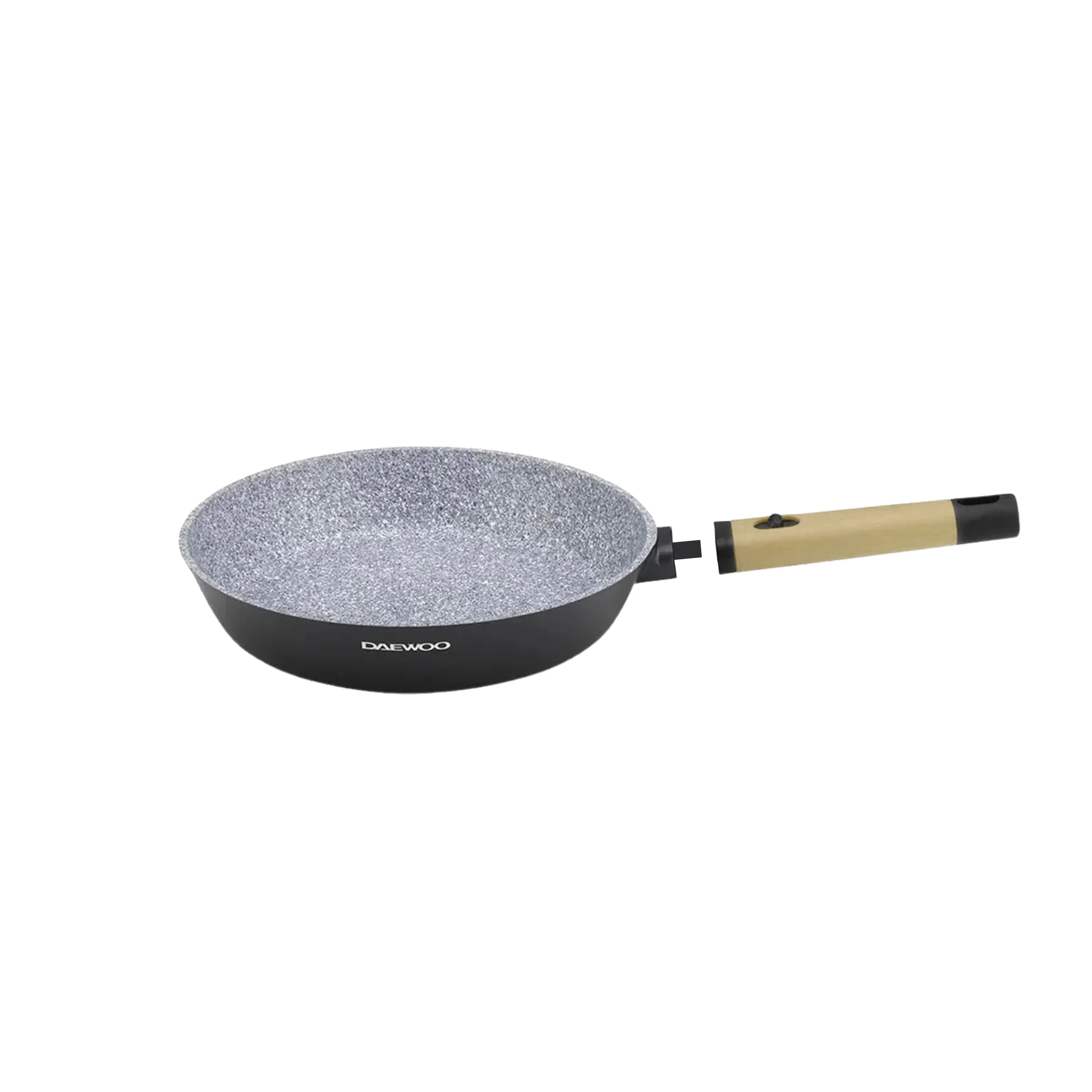 Daewoo Granite Frying Pan 28 cm - Black & Brown