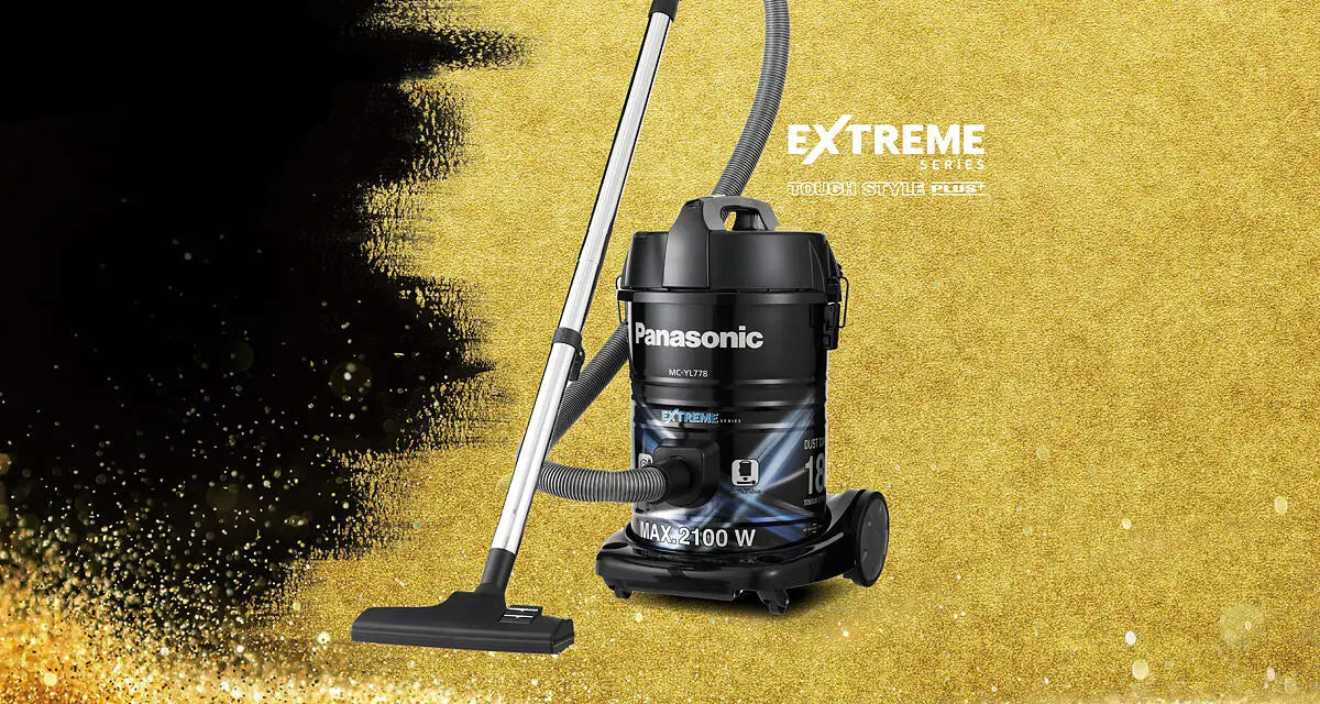 Panasonic Vacuum Cleaner Detachable Drum 2100 Watts, 18 Liters - MC-YL778AQ47