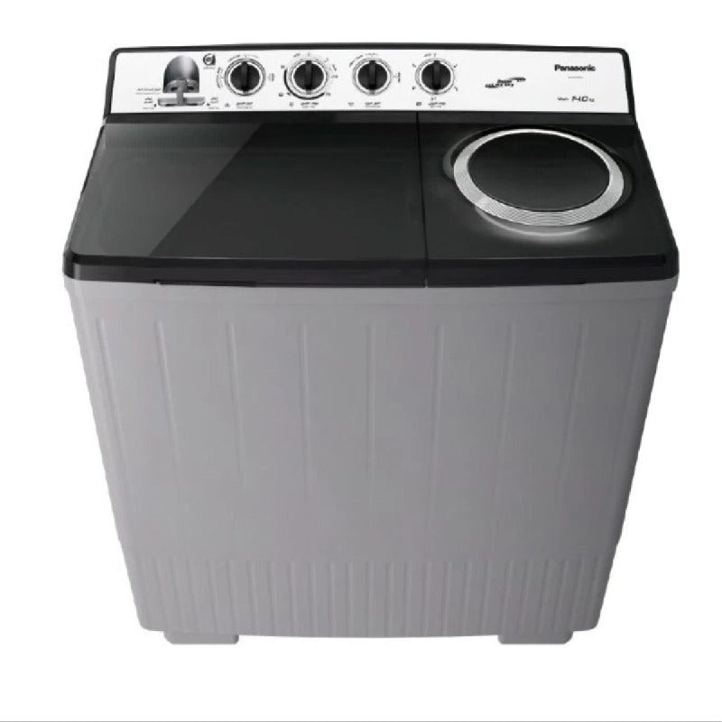 Panasonic Twin Tub Washing Machine 16KG Wash / 13KG Spin, Abaya Wash, Silver - NA-W16XG1BKW