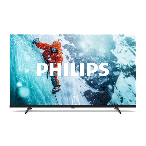 فيليبس تلفزيون 55 بوصة UHD LED يعمل بنظام جوجل، 55PUT7330/56 - أسود