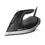 Philips 6000 Series Steam Iron, 2600W, 300ml Water Tank, SteamGlide Plus Soleplate, DST6120/86 – Black