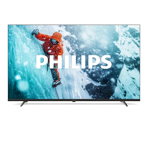 فيليبس تلفزيون 65 بوصة، دقة UHD، تقنية LED، يعمل بنظام Google TV، موديل 65PUT7330/56 – أسود