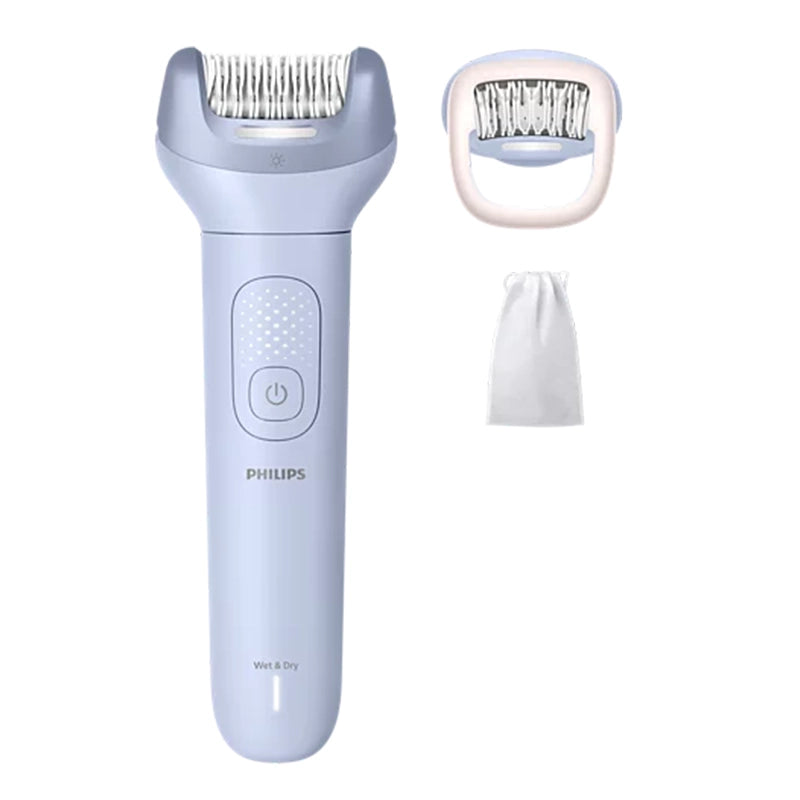 Philips Epilator Series 8000 Wet & Dry Cordless Epilator, BRE708/00 - Blue