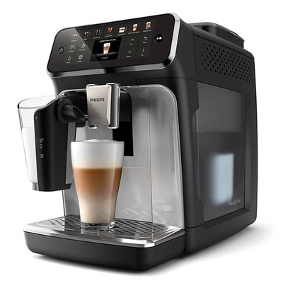 Philips Espresso Coffee Maker EP4446/70 – 1500W, 1.8L, LatteGo, 12 Drinks