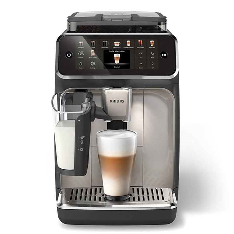 Philips Series 5500 Fully Automatic Espresso Machine EP5547/90 – 1500W, 1.8L, LatteGo, 20 Drinks