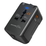 Porodo Blue PD 20W Travel Adapter - Black