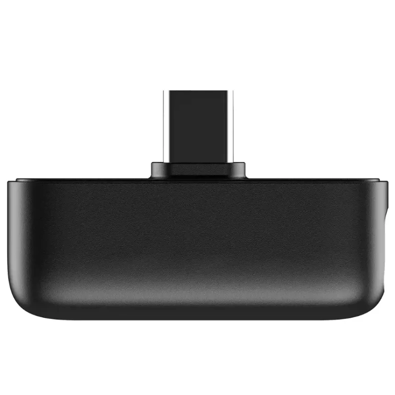 Porodo Blue Professionall Dual Wireless Microphone with Advanced Noise Cancellation-Black