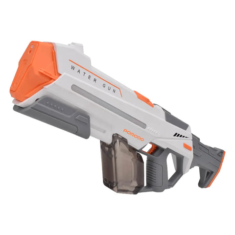 Porodo Captain Splash Electric Suction Power Water Gun-White