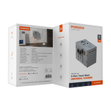 Porodo FWC038 Gan 5-Port Travel Block Universal Charger