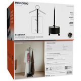 Porodo Lifestyle Essentia Clothing Bakhour Hanger with Storage Tray & Wheels-Black