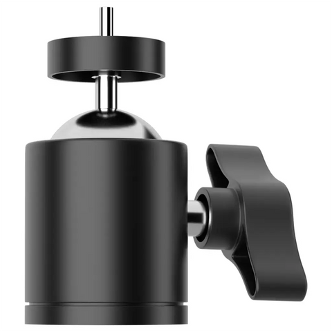 Porodo Lifestyle Handheld Ring Grip Camera & phone vlogging light with Desktop support & Phone clamp-Black