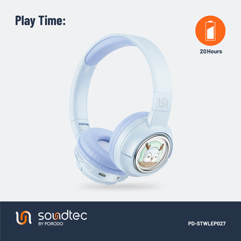 Buy Porodo Soundtec Moose Wireless Kids Headphone Online in Be3ah Kuwait