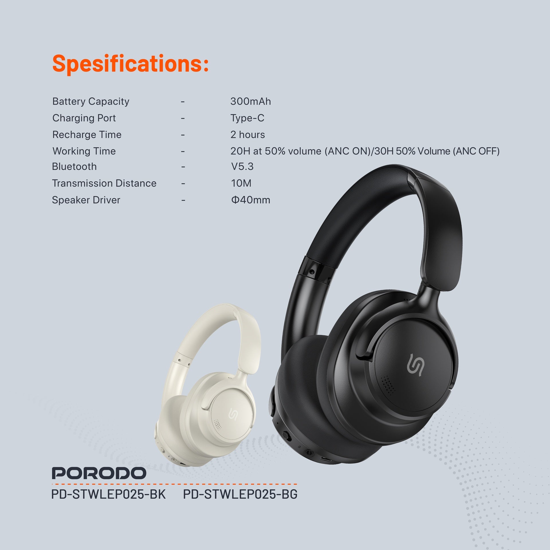 Zen Active Noise-Cancellation Headphone