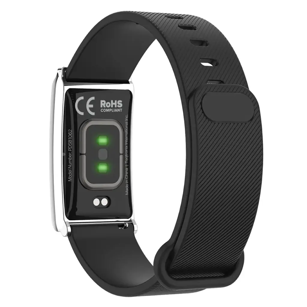 Porodo TrackFit Screenless Smart Fitness Band - Black