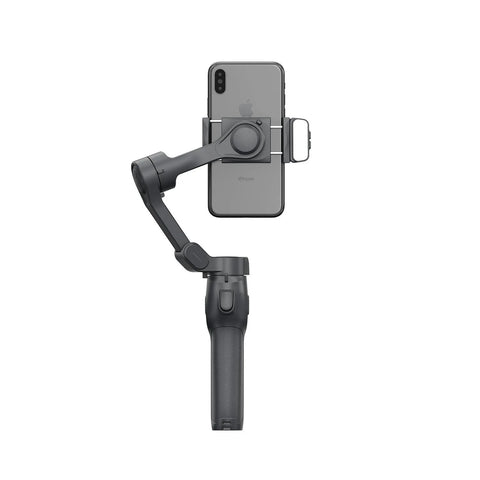 Porodo 3-Axis Gimbal Stabilizer with Magnetic Fill Light, Smart Tracking & 3600mAh - Black