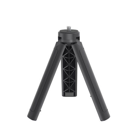 Porodo 3-Axis Gimbal Stabilizer with Magnetic Fill Light, Smart Tracking & 3600mAh - Black
