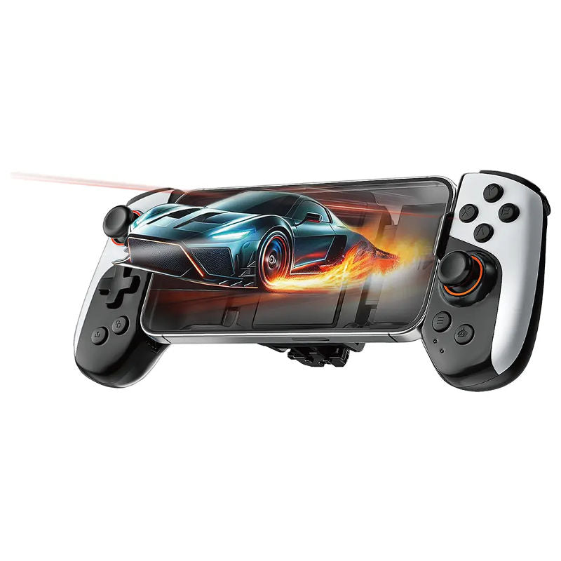 Porodo, Chillcore Gaming Controller with Active Cooling, Macro Mapping & Vibration – Black