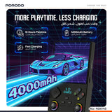 Porodo Gaming 4" Square Display Retro Handheld Game Console