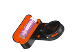Porodo Gaming ArcticChill Magnetic Phone Cooler with Ultra-Quiet Fan, 5000mAh Battery & 2 Speed Levels - Black/Orange