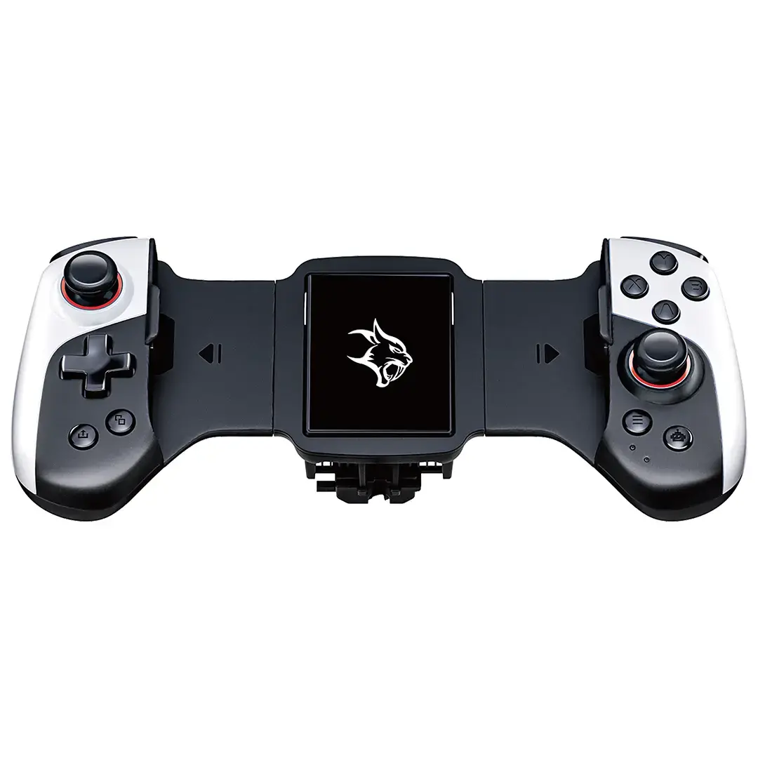 Porodo, Chillcore Gaming Controller with Active Cooling, Macro Mapping & Vibration – Black