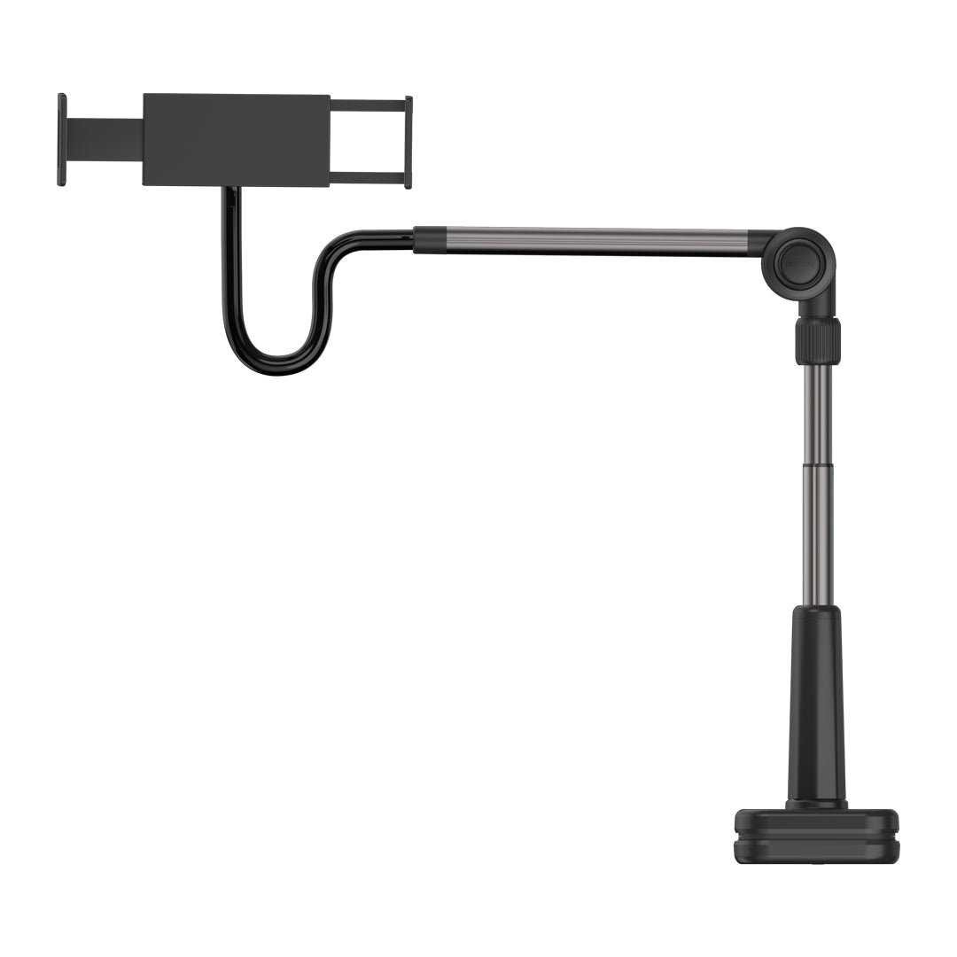 Porodo PD-LMGS92-BK, Lazy Man Stand with Magnetic Suction 92CM - Black