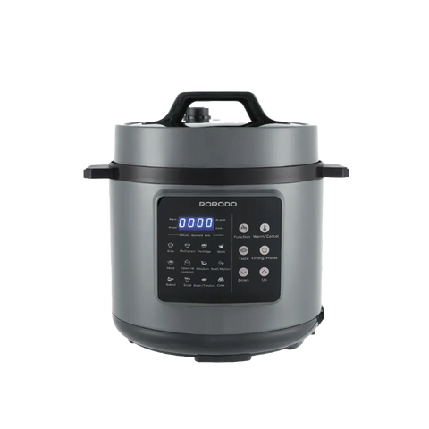Porodo Lifestyle 1300W Multi-Cuisine Pressure Cooker, 6L – Black
