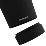 Porodo Lifestyle Automatic Magnetic Stirring Mug 400ml with High-Speed Mixing & USB-C Fast Charging