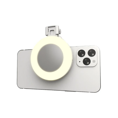 Porodo PD-LFST153-WH, Lifestyle Clip-On Mirror Fill Light - White