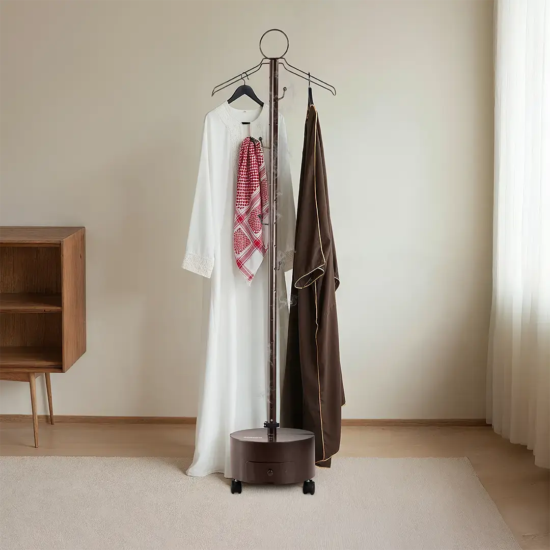 Porodo Lifestyle Essentia Clothing Bakhour Hanger with Storage Tray & Wheels