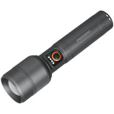 Porodo Lifestyle Lumalite 150 Rechargeable Flashlight - Gray