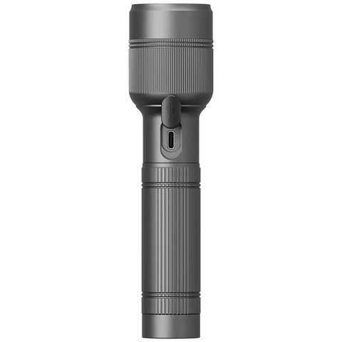Porodo Lifestyle Lumalite 2600 Rechargeable Flashlight - Grey