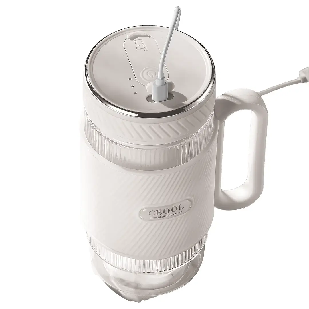 Porodo Lifestyle Portable Dual-Cup Smoothie Blender - White