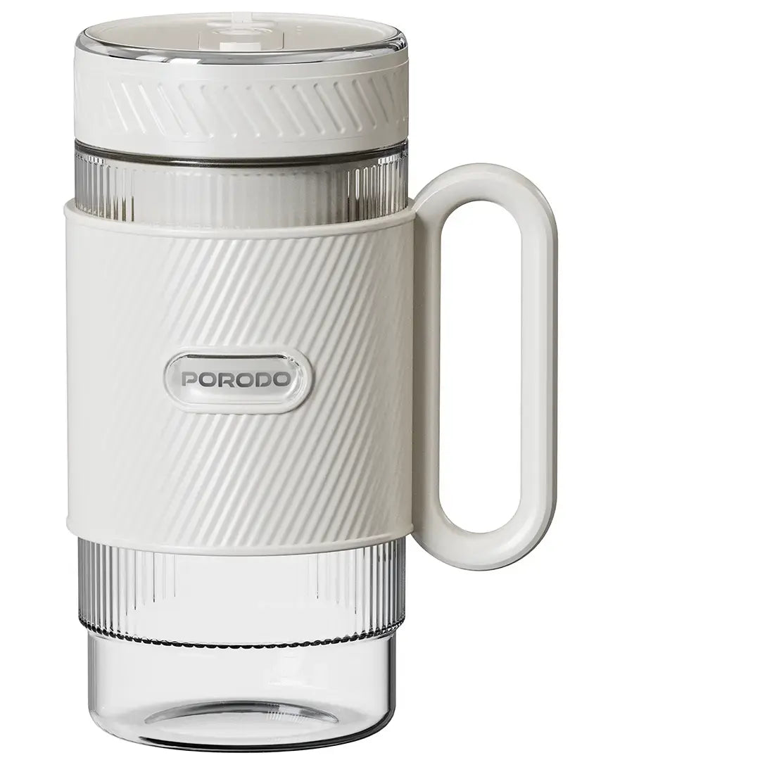 Porodo Lifestyle Portable Dual-Cup Smoothie Blender - White