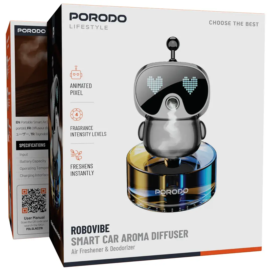 Porodo, Robovibe Smart Car Aroma Diffuser
