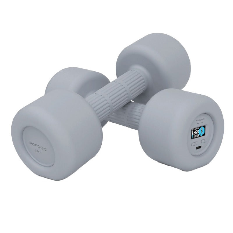 Porodo Lifestyle Smart Dumbbells - Grey
