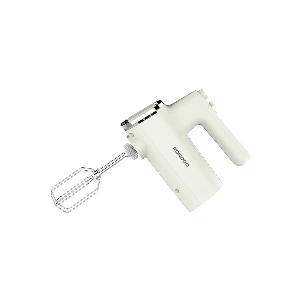 Porodo Lifestyle Spill-Proof Dual Mode Mixer - White/Silver