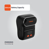 Porodo Lifestyle Super HD Thermal Printer 203DPI – Portable Inkless Label & Receipt Printer with Type-C Charging