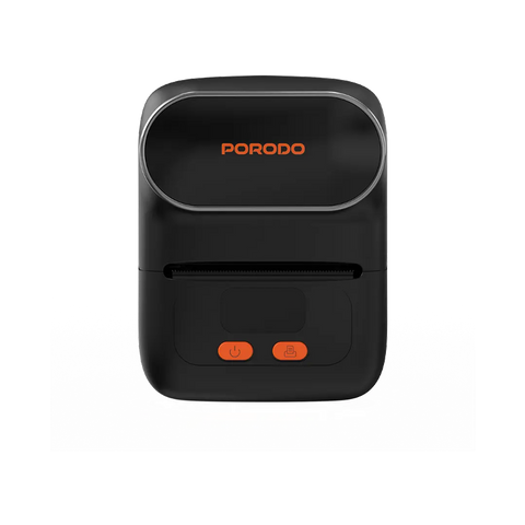 Porodo Lifestyle Super HD Thermal Printer 203DPI – Portable Inkless Label & Receipt Printer with Type-C Charging