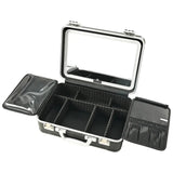 Lifestyle Travel Makeup Case with Detachable LED Mirror - Black