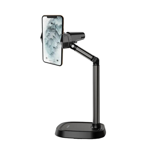 Porodo Multi-Angle Desktop Phone Stand - Black