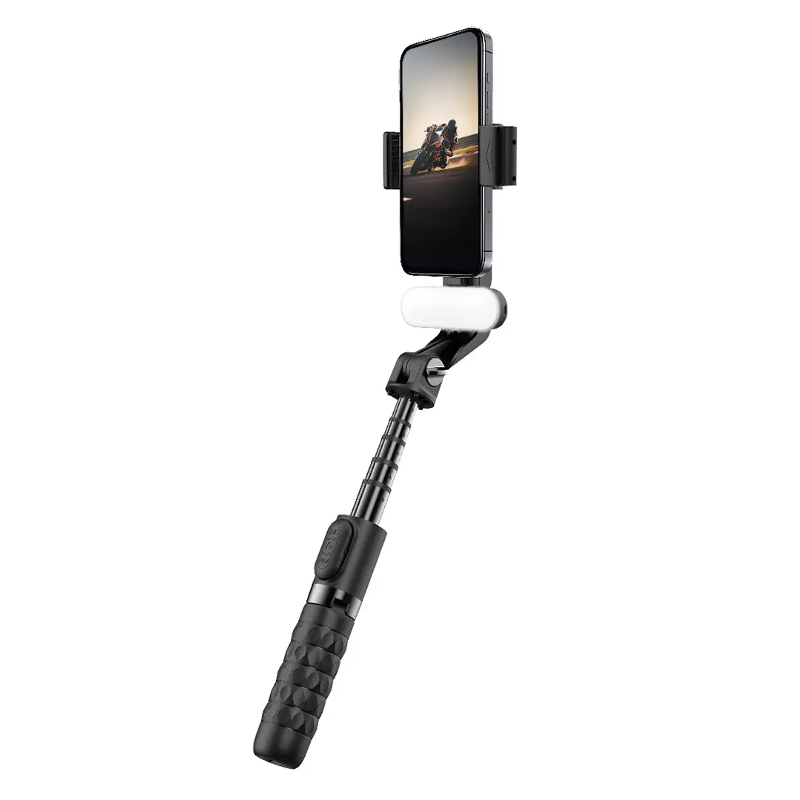 Porodo PD-LFST148-BK, QuadBase Gimbal Stabilizer - Black