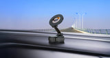 Porodo Rotarex MagSafe Car Mount with Powerful Suction Base, 360° Rotation & N52 Magnets - Black